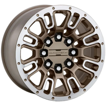 GMC Hummer EV Wheel Rim Machined Bronze 14092-MBRM-A Stock Factory OEM Replacement