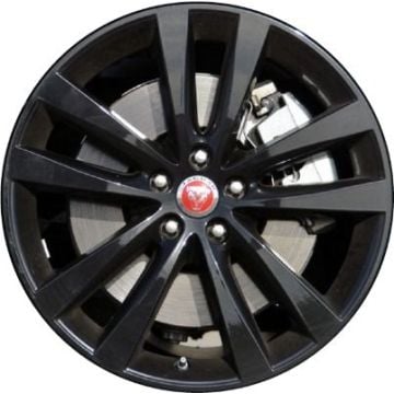 Jaguar XE Wheel Rim Gloss Black 59957 (F) Stock Factory OEM Replacement