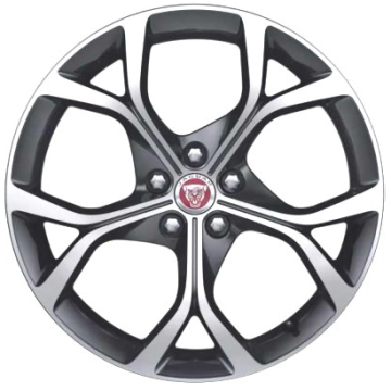 Jaguar F-TYPE Wheel Rim Machined Grey 60020 (F) Stock Factory OEM Replacement
