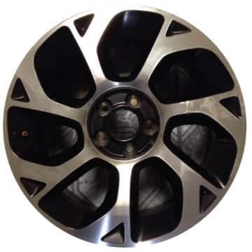 Fiat 500l Wheel Rim Machined Black 61668 Stock Factory OEM Replacement