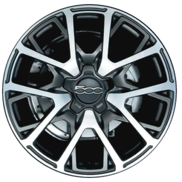 Fiat 500x Wheel Rim Machined Grey 61681 Stock Factory OEM Replacement