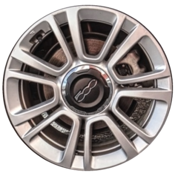 Fiat 500l Wheel Rim Silver 61689 Stock Factory OEM Replacement