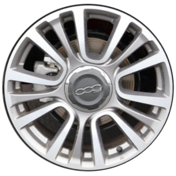Fiat 500l Wheel Rim Machined Grey 61690 Stock Factory OEM Replacement