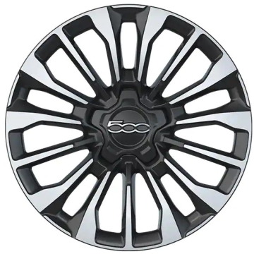 Fiat 500x Wheel Rim Machined Black 61693 Stock Factory OEM Replacement