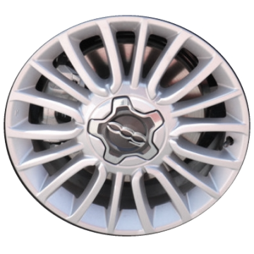 Fiat 500x Wheel Rim Silver 61695 Stock Factory OEM Replacement