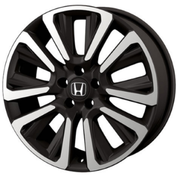 Honda CR-V Wheel Rim Machined Black 64112 Stock Factory OEM Replacement