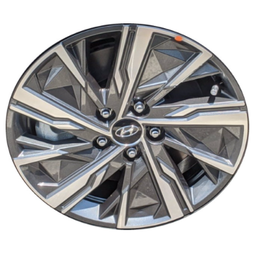 Hyundai Tucson Wheel Rim Machined Grey 70652 Stock Factory OEM Replacement