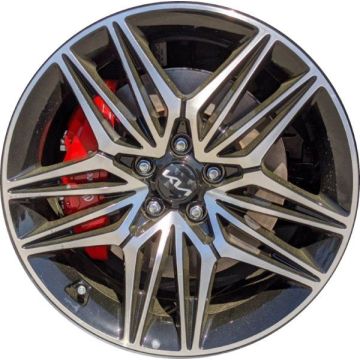 Kia Stinger Wheel Rim Machined Black 70722 (R) Stock Factory OEM Replacement