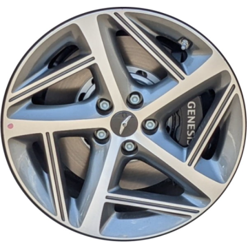 Genesis G80 Wheel Rim Machined Grey 70779 (F) Stock Factory OEM Replacement