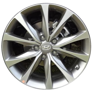 Hyundai Azera Wheel Rim Machined Grey 70868 Stock Factory OEM Replacement
