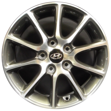 Hyundai Elantra Wheel Rim Machined Grey 70896 Stock Factory OEM Replacement