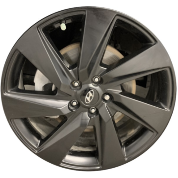 Hyundai Santa Cruz Wheel Rim Satin Black 71043 Stock Factory OEM Replacement