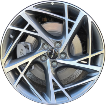 Genesis G90 Wheel Rim Machined Grey 71050 (F) Stock Factory OEM Replacement