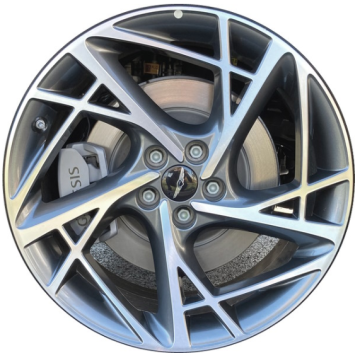 Genesis G90 Wheel Rim Machined Grey 71051 (R) Stock Factory OEM Replacement