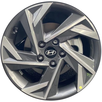 Hyundai Elantra Wheel Rim Machined Grey 71067 Stock Factory OEM Replacement