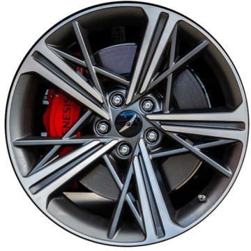 Genesis G70 Wheel Rim Machined Grey 71087 (R) Stock Factory OEM Replacement