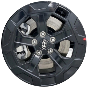Hyundai Santa Fe Wheel Rim Gloss Black 71092 Stock Factory OEM Replacement
