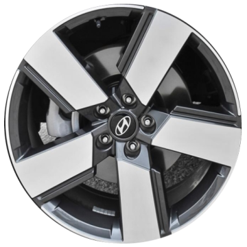 Hyundai Santa Fe Wheel Rim Machined Grey 71093 Stock Factory OEM Replacement