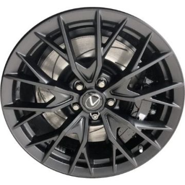 Lexus GS F Wheel Rim Gloss Black 74351 (R) Stock Factory OEM Replacement