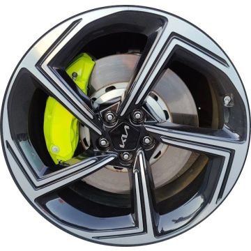 Kia EV6 Wheel Rim Machined Black 74727 Stock Factory OEM Replacement
