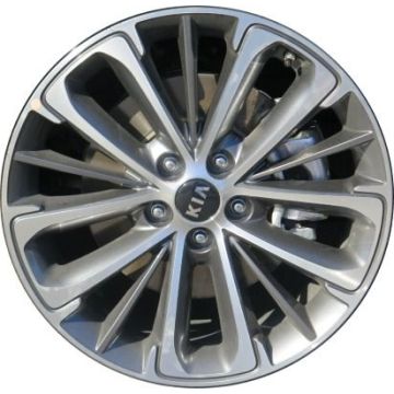Kia Cadenza Wheel Rim Machined Grey 74756 Stock Factory OEM Replacement