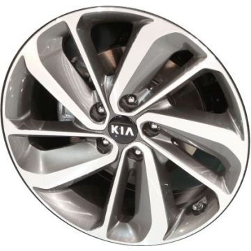 Kia Niro Wheel Rim Machined Grey 74763 Stock Factory OEM Replacement