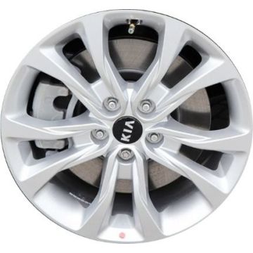Kia Telluride Wheel Rim Silver 74800 Stock Factory OEM Replacement