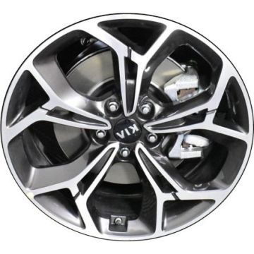 Kia Sportage Wheel Rim Machined Black 74809 Stock Factory OEM Replacement