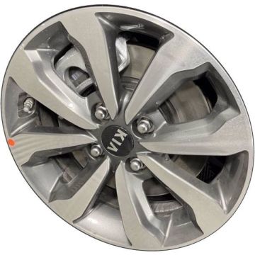 Kia Rio Wheel Rim Machined Grey 74835 Stock Factory OEM Replacement