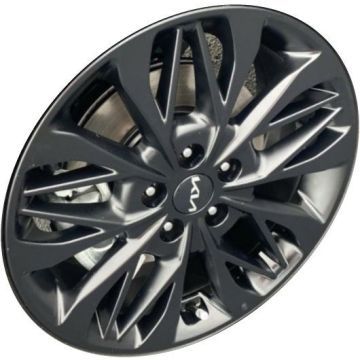 Kia Seltos Wheel Rim Gloss Black 74837 Stock Factory OEM Replacement