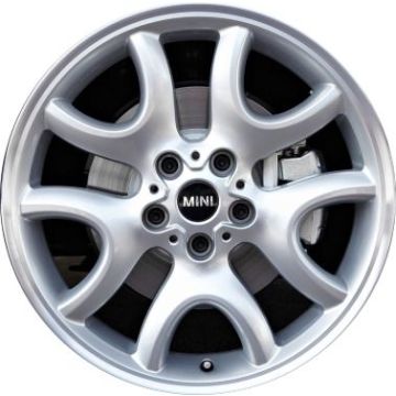 Mini Countryman Wheel Rim Machine Lip Silver 86071 Stock Factory OEM Replacement