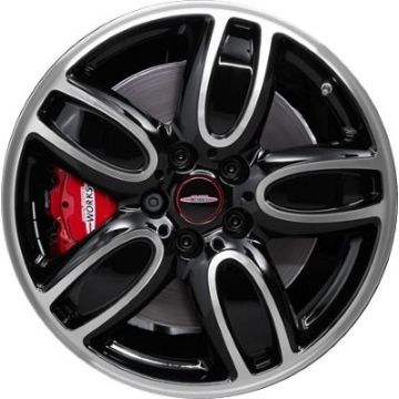 Mini Clubman Wheel Rim Machine Black 86231 Stock Factory OEM Replacement