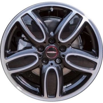 Mini Cooper Wheel Rim Machine Black 86240 Stock Factory OEM Replacement