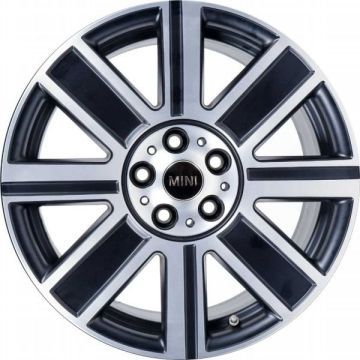 Mini Clubman Wheel Rim Machine Black 86247 Stock Factory OEM Replacement