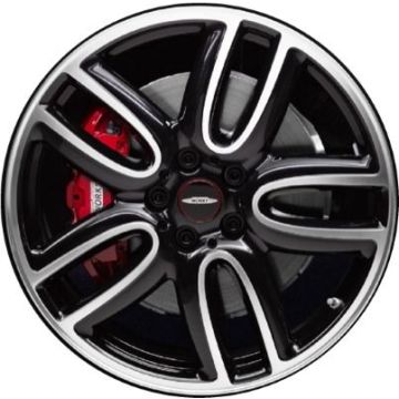 Mini Countryman Wheel Rim Machine Black 86398 Stock Factory OEM Replacement