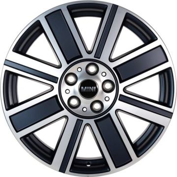 Mini Cooper Wheel Rim Machine Black 86599 Stock Factory OEM Replacement