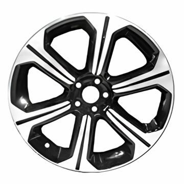 Jaguar XFR Wheel Rim Polished Black 59897 (F) Stock Factory OEM Replacement