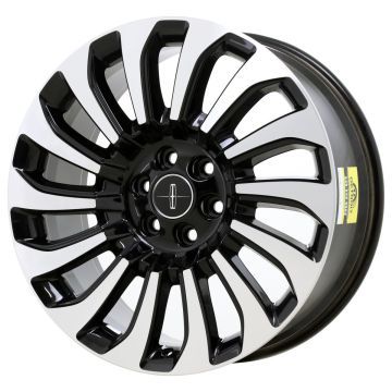 Lincoln Navigator Wheel Rim Machined Black 10499 Stock Factory OEM Replacement
