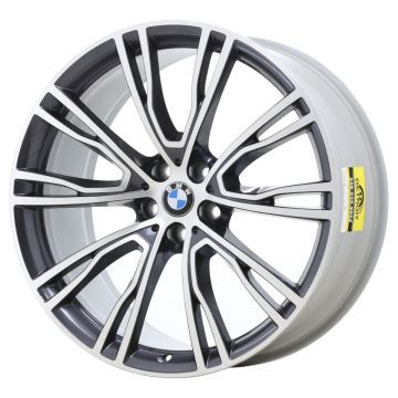 BMW X3 Wheel Rim Machined Grey ALYBY062 (F) Stock Factory OEM Replacement