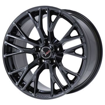 Chevrolet Corvette Wheel Rim PVD Black Chrome 5740 (R) Stock Factory OEM Replacement