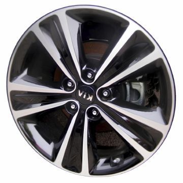 Kia Sportage Wheel Rim Machined Black 74698 Stock Factory OEM Replacement
