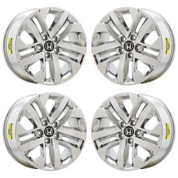 Honda Ridgeline Wheel Rim PVD Bright Chrome ALYHU018 Stock Factory OEM Replacement
