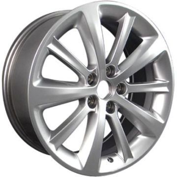Lincoln MKS Wheel Rim Hyper Silver 3766 Stock Factory OEM Replacement