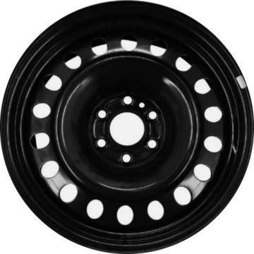 Nissan Frontier Wheel Rim Black Steel STLNL065 Stock Factory OEM Replacement