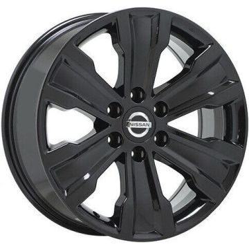 Nissan Titan Wheel Rim Gloss Black ALYNM076 Stock Factory OEM Replacement