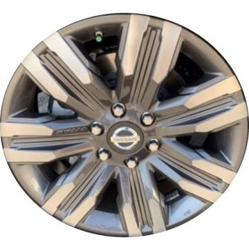 Nissan Titan XD Wheel Rim Machined Grey ALYNQ025 Stock Factory OEM Replacement