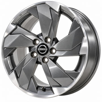Nissan Rogue Wheel Rim Machined Grey NQ049 Stock Factory OEM Replacement