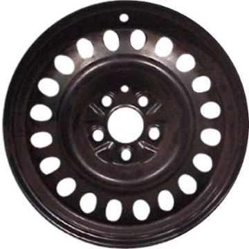 Dodge Neon Wheel Rim Black Steel 2122 Stock Factory OEM Replacement