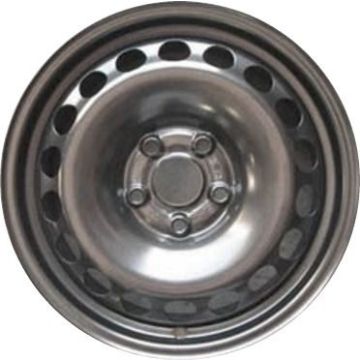 Volkswagen Eos Wheel Rim Black Steel 69818 Stock Factory OEM Replacement
