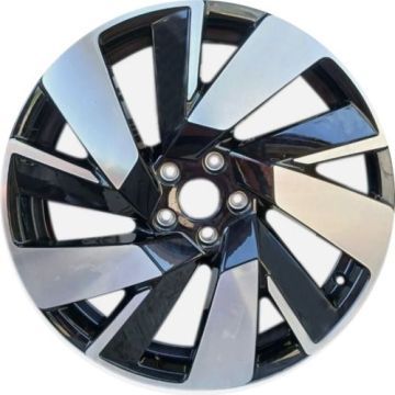 Volkswagen Taos Wheel Rim Machined Black ALYWB094 Stock Factory OEM Replacement